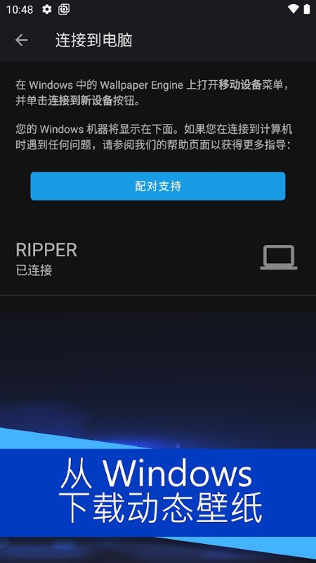 wallpaperengine3D长廊截图