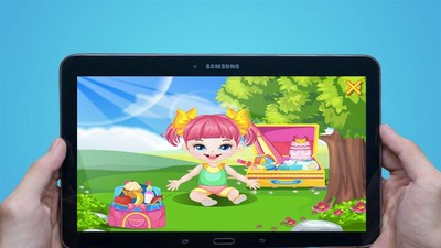 可爱宝贝野餐截图