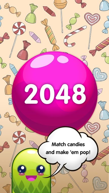 2048糖果爆炸截图
