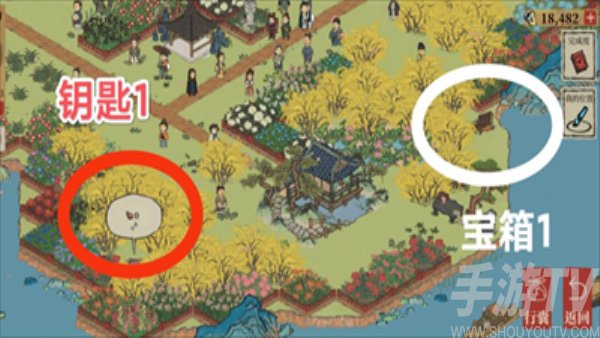 江南百景图万花会宝箱钥匙在哪里 江南百景图万花会宝箱钥匙位置分享
