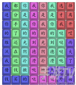 漢字找茬王佤咖啡攻略 佤咖啡完成歌曲答案分享一覽[多圖]圖片2
