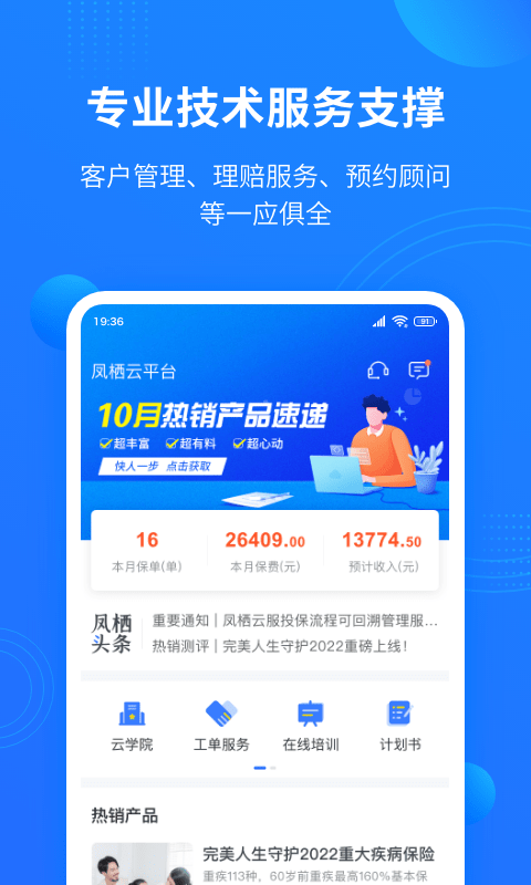 凤栖云平台截图