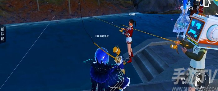 和平精英綠洲世界怎麼釣魚