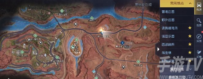 黎明覺醒開采機器藏寶圖