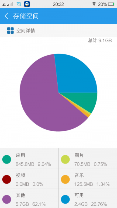 内存小助手截图