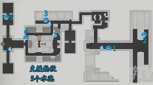 崩壞星穹鐵道空間站黑塔水泡位置在哪 崩壞星穹鐵道空間站黑塔全水泡位置