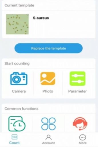 精点相机菌落计数截图