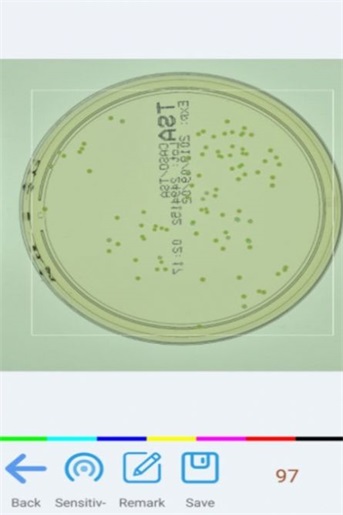 精点相机菌落计数截图