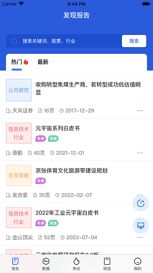 发现报告