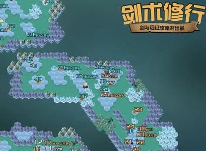 劍與遠征劍術修行奇景怎麼過 劍術修行通關路線詳解
