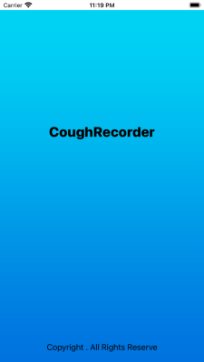 CoughRecorder健康管理