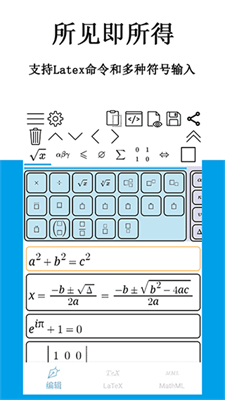 公式编辑器截图