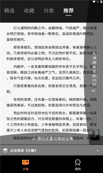 青荟小说截图