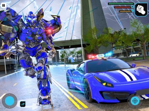 警車機器人變形戰