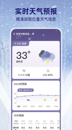 多雨天气app