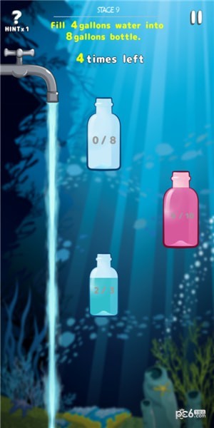 水容量腦謎