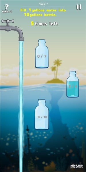 水容量腦謎