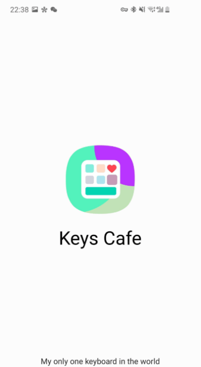 keyscafe三星多彩键盘中文版截图