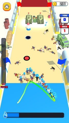 画线冲突截图
