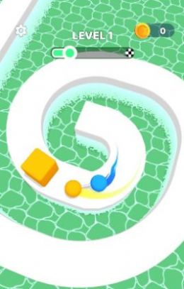 黄蓝切换球截图