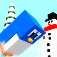 雪地企鵝