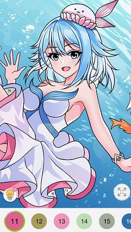 公主夢幻塗色