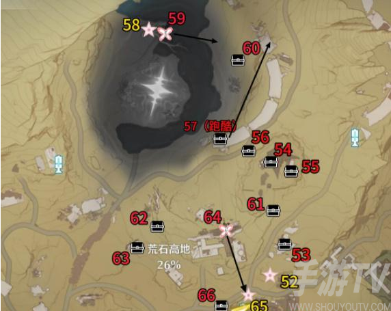 鸣潮荒石高地宝箱位置分享 荒石高地宝箱全收集攻略
