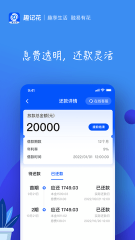 趣记花贷款app截图