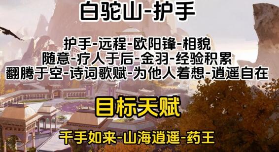 射雕全门派职业天赋推荐 不同门派天赋选择攻略[多图]图片8