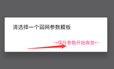 金砖弱网参数