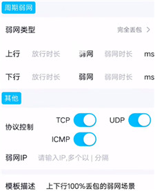 北辞弱网7.0参数