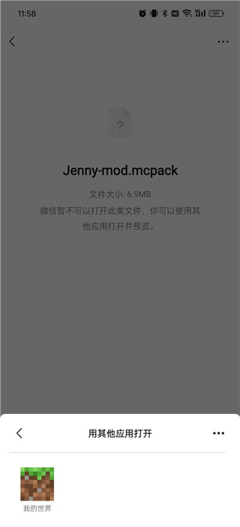 我的世界jenny模组压缩包