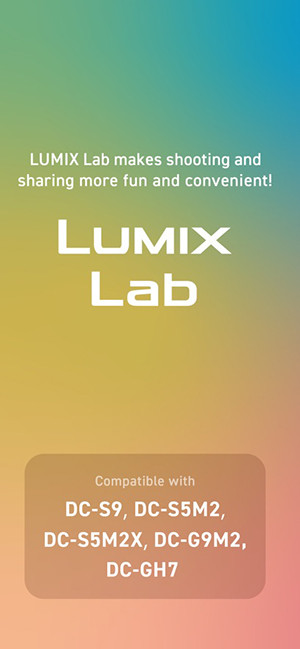 LUMIX Lab截图