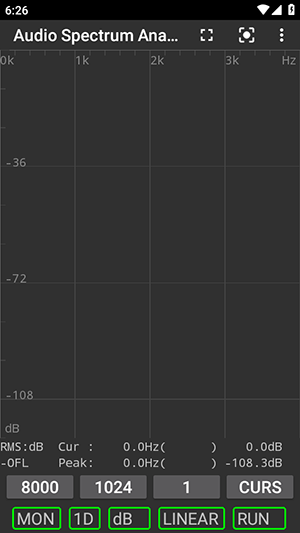 Audio Spectrum Analyzer截图