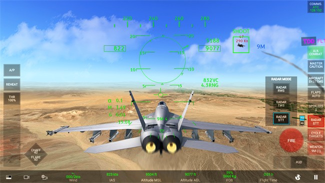 真实空战模拟截图