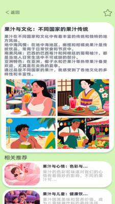 我爱喝果汁