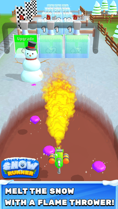 雪地奔跑者截图