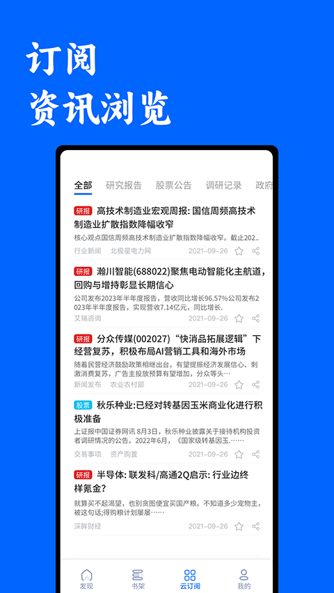 投研通截图