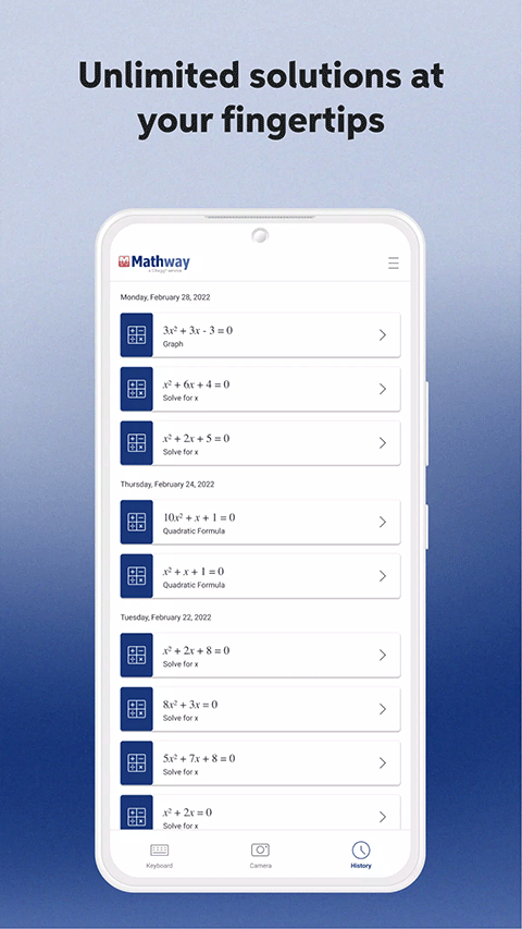 Mathway截图