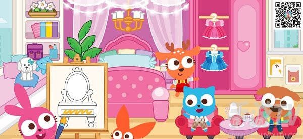 泡泡小镇公寓游戏