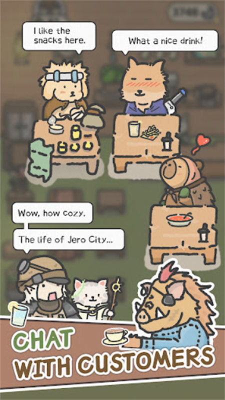 可爱兔兔咖啡厅