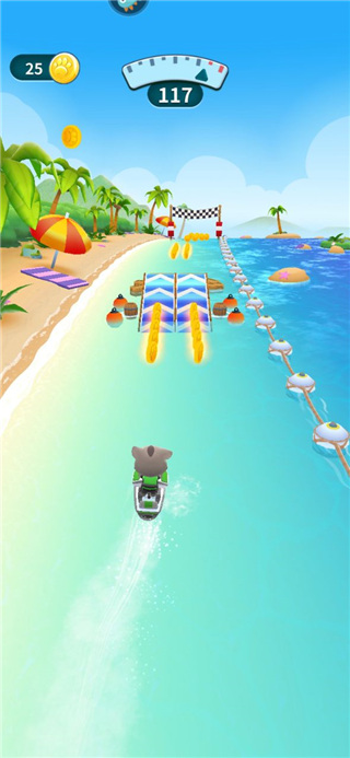 汤姆猫的摩托艇