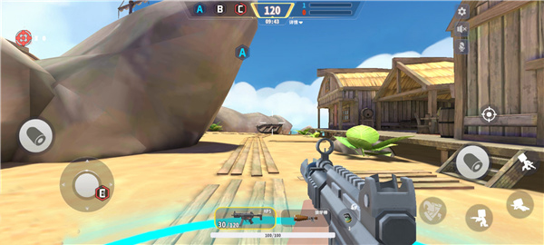 迷你枪战精英体验服