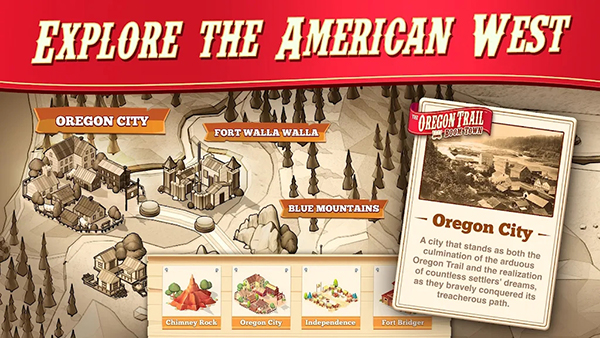 俄勒冈之旅繁荣小镇