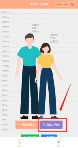 身高模拟器app