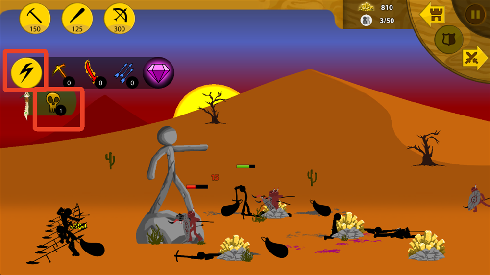 火柴人战争遗产破解版无限钻石