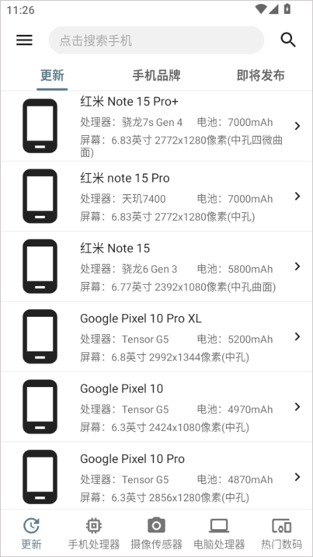 手机性能排行