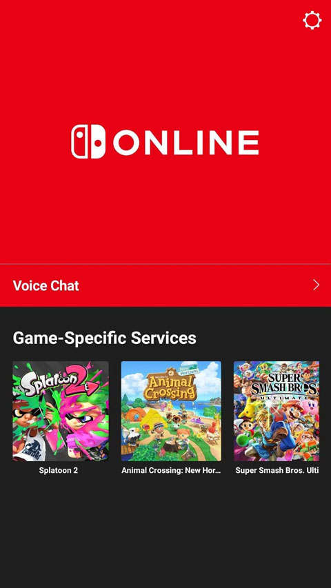 Nintendo Switch Online app