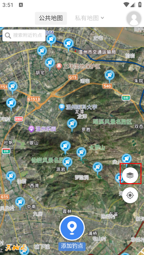 享钓钓点地图