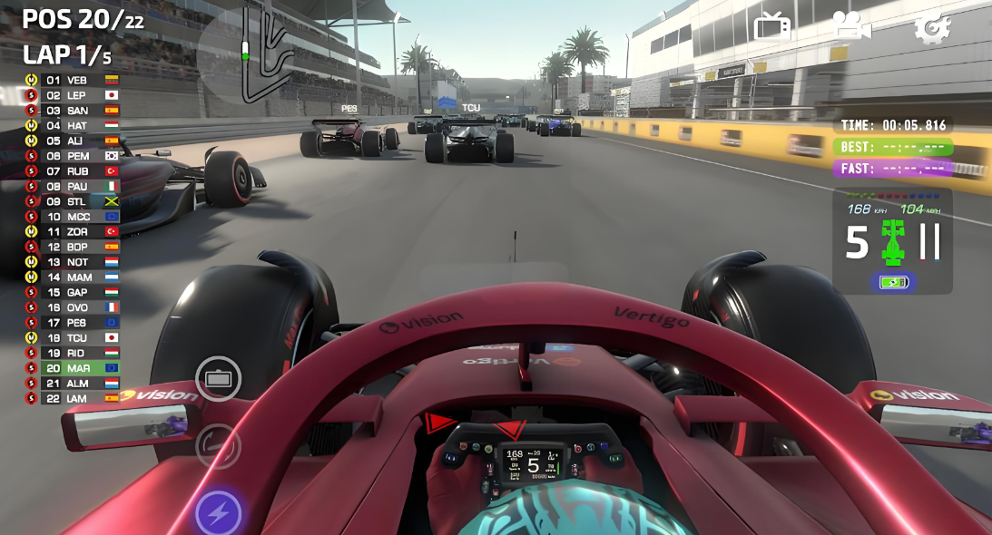 F1方程式赛车模拟器